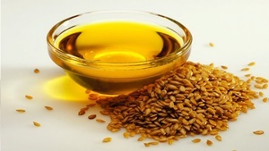 Flax seed oil - one of the components of the serum Skincell Pro